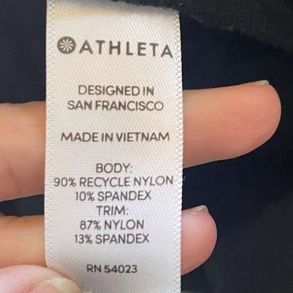 Athleta Pant Trouser Wander Stash Skinny Black Active Outdoor Travel Pocket 8 - Picture 7 of 10